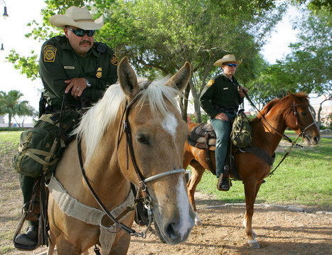 Patrulla fronteriza a caballo mantiene una tradición de 90 años - hoylosangeles | Caballo, Caballos | Scoop.it