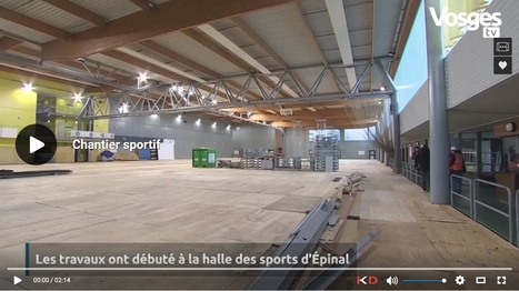 Chantier sportif | Vosges T&eacute;l&eacute;vision | La SELECTION du Web | CAUE des Vosges - www.caue88.com | Scoop.it