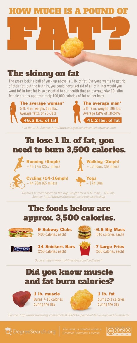 Health: How Muscles & Fats burn Calories & keep Fit? | All Infographics | Physical and Mental Health - Exercise, Fitness and Activity | Scoop.it