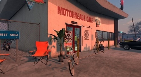 MOTORHEADZ CAFE / Route 66, High Level - Second life | Second Life Destinations | Scoop.it