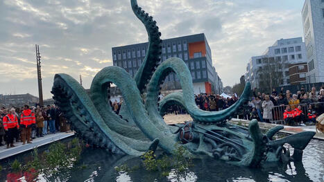 Amiens : inauguration du Nauti-poulpe géant | Jules Verne News | Scoop.it
