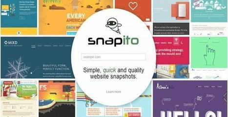 Snapito, webapp para tomar screenshots en alta resolución de webs | TIC & Educación | Scoop.it