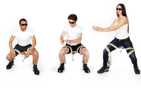 The Chairless Chair Lets You Sit Anywhere | 21st Century Innovative Technologies and Developments as also discoveries, curiosity ( insolite)... | Scoop.it