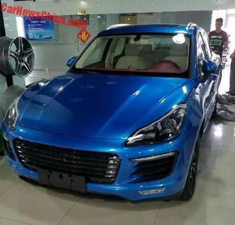 New Photos Of The Zotye SR8 Porsche Macan Clone In China | CarNewsChina.com - China Auto News | Porsche cars are amazing autos | Scoop.it