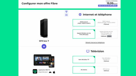 RED r&eacute;duit enfin le prix de son offre fibre, mais il faut se d&eacute;p&ecirc;cher | Infrastructures num&eacute;riques avanc&eacute;es | Scoop.it