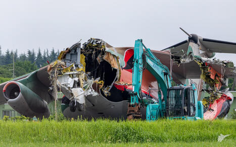 End of an Era: JASDF Dismantles C-1 Prototype 002 | DEFENSE NEWS | Scoop.it