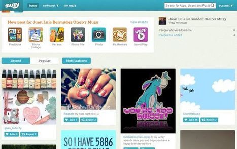 Muzy, una red social al estilo Pinterest que te permite crear tus propias imágenes | Recull diari | Scoop.it