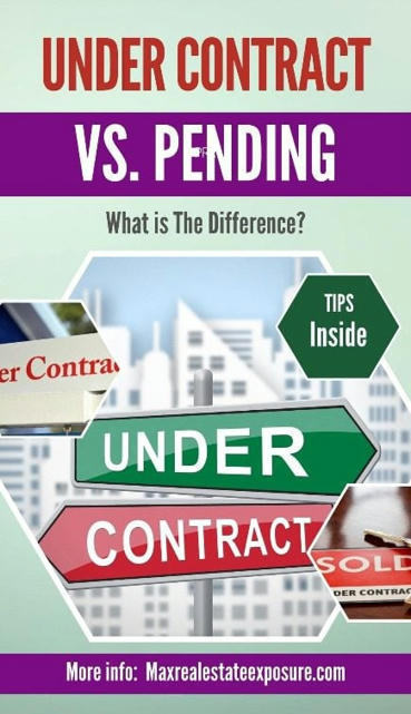 Under Contract vs. Pending: What is The Difference? | Best  Healthy Living Scoops | Scoop.it
