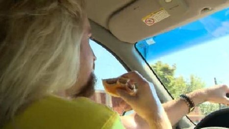 Eating While Driving Significantly Increases Chances Of A Car Accident ... - CBS Local | California Car Accident and Injury Attorney News | Scoop.it