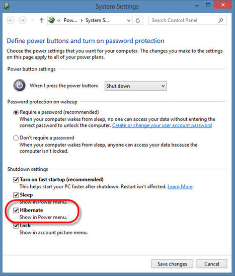 Windows 8.1: comment économiser la batterie de votre PC en activant la mise en veille prolongée | Astuces Windows | Softonic | Boite à outils blog | Scoop.it