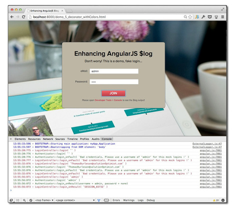 Enhancing AngularJS Logging using Decorators | Javascript | Scoop.it