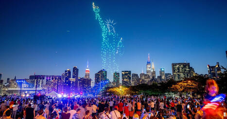 July 4th drone shows will light up skies in dozens of cities this year - CBS News | Remotely Piloted Systems | Scoop.it