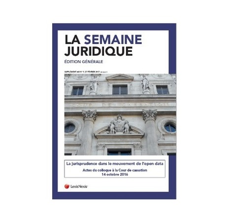 Offert ! Suppl&eacute;ment sur la jurisprudence dans le mouvement de l&rsquo;open data | Documentation juridique | Scoop.it