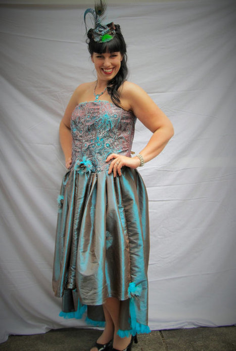 Ball Gown Victorian Gothic Corset Wedding Dress