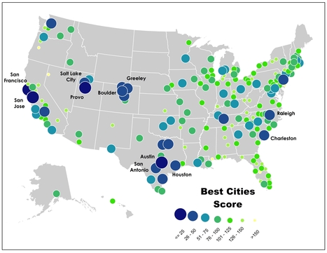 2013's Best Performing American Cities | Sustainability Science | Scoop.it