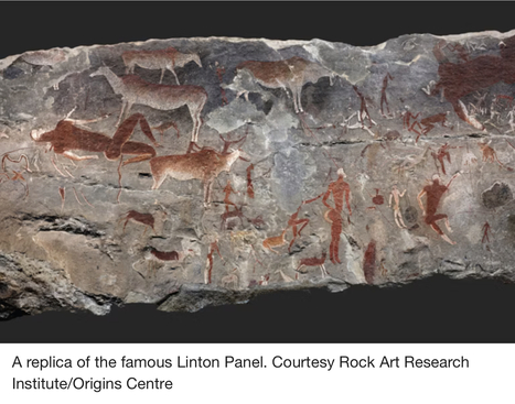 KhoiKhoiBushman "Fake Linton Panel" Rock Art: How South Africa&rsquo;s Coat of Arms got to Feature an Ancient San Painting | ALKEBULAN INDIGENOUS | Scoop.it