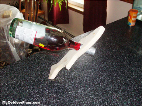 DIY Wine Bottle Fish Rack | MyOutdoorPlans | Free Woodworking Plans and Projects, DIY Shed, Wooden Playhouse, Pergola, Bbq | Furniture Plans | Scoop.it