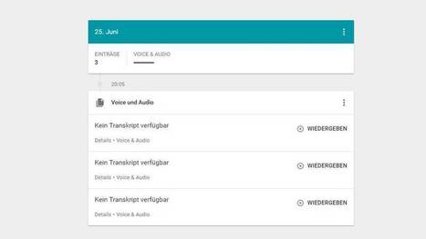 Google zeichnet alles auf, was Sie sagen - hier k&ouml;nnen Sie es anh&ouml;ren - Online | #Privacy #Tracking&nbsp; | ICT Security-S&eacute;curit&eacute; PC et Internet | Scoop.it