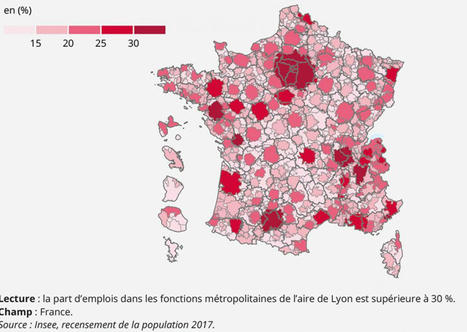 Pr&eacute;sence des fonctions de d&eacute;cision : l'&eacute;cart se resserre entre Paris et les grandes m&eacute;tropoles r&eacute;gionales | Organisation territoriale, &eacute;lus & institutions. Citoyennet&eacute; & d&eacute;mocratie participative | Scoop.it
