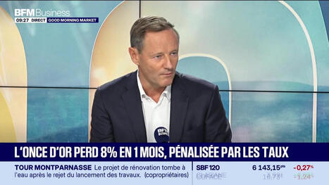En portefeuille : Baisse de l&rsquo;or, une opportunit&eacute; ? - 24/09 | La revue de presse CDT | Scoop.it