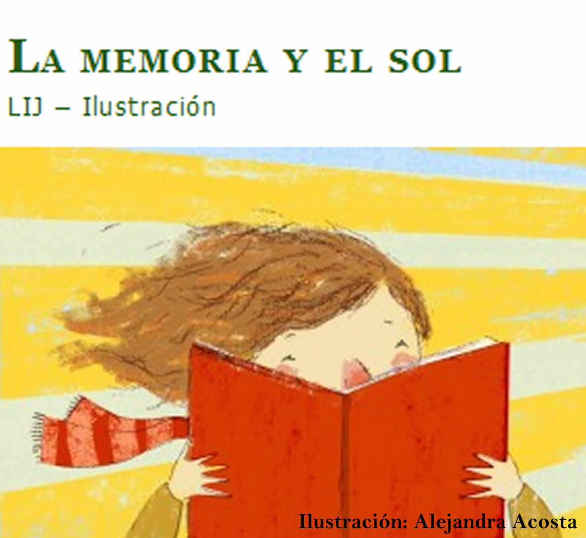 La Memoria Y El Sol Literatura Infantil Y Juvenil Scoopit 4053