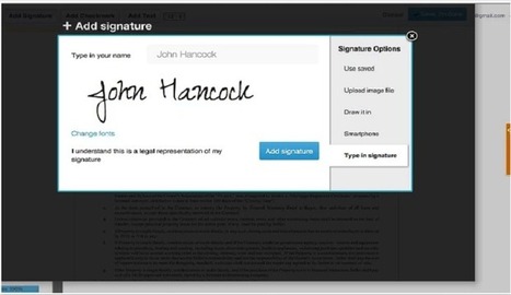 Dos potentes herramientas de Google Drive para firmar su Docs y PDF | TIC & Educación | Scoop.it