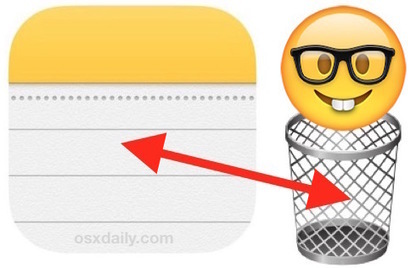 How to Recover Deleted Notes on iPhone & iPad - OSXDaily | DIGITAL LEARNING | Scoop.it