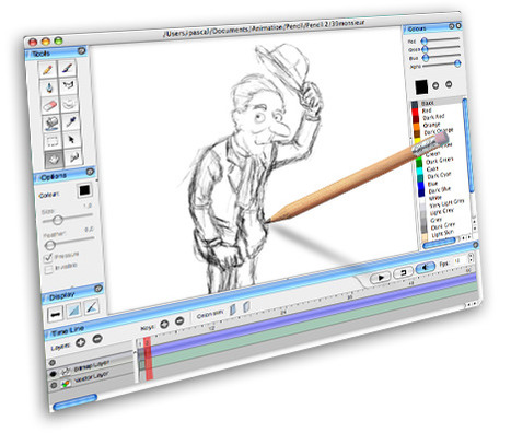 Pencil - a traditional 2D animation software | omnia mea mecum fero | Scoop.it