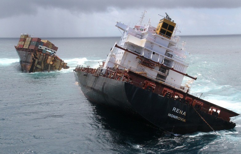 MV Rena Wreck No Longer a Hazard to Navigation ...