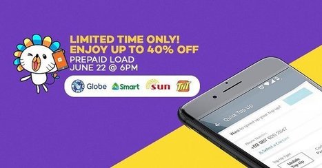 Get up to 40% off at the Lazada Prepaid Load Flash Sale | Gadget Reviews | Scoop.it