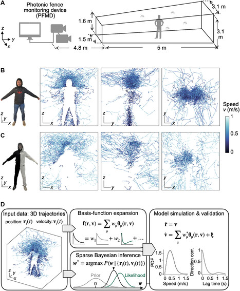 Des centaines d&rsquo;insectes affam&eacute;s, un &eacute;tudiant et une combinaison en mesh&hellip; Comment une s&eacute;rie d&rsquo;exp&eacute;riences aide &agrave; comprendre le vol des moustiques | EntomoNews | Scoop.it