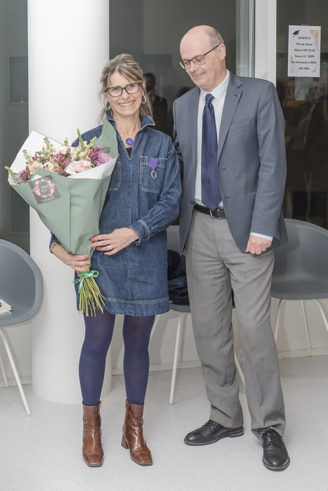 Véronique Leblais, Chevalier dans l'ordre des Palmes Académiques | Life Sciences Université Paris-Saclay | Scoop.it