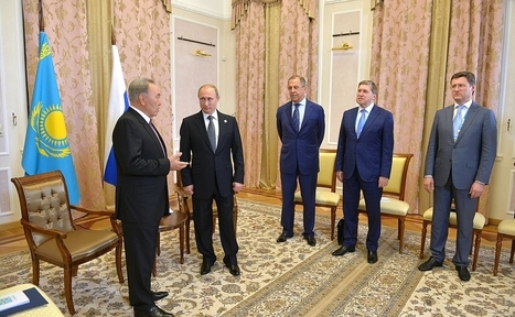 Meeting with President of Kazakhstan Nursultan Nazarbayev | Central Asia | Scoop.it