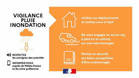 Vigilance orange Pluie-inondation jeudi 17 octobre | Vallées d'Aure & Louron - Pyrénées | Scoop.it