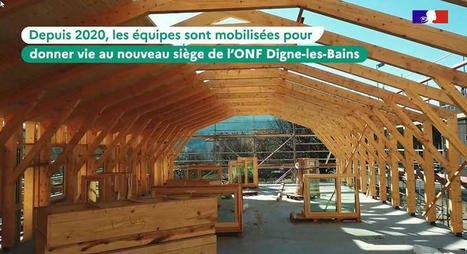 Nouveau si&egrave;ge de l'ONF &agrave; Digne-Les-Bains | Mat&eacute;riaux recycl&eacute;s, g&eacute;o et bio-sourc&eacute;s en r&eacute;gions m&eacute;diterran&eacute;enne et alpine | Scoop.it