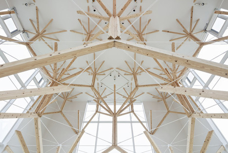 Une chapelle &agrave; l'architecture bois&eacute;e et fractale, inspir&eacute;e d'un parc national japonais | Les Gentils PariZiens | style & art de vivre | Scoop.it