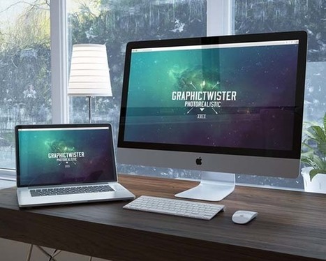 40+ Free workspace mockups for photorealistic presentations | Creative teaching and learning | Scoop.it