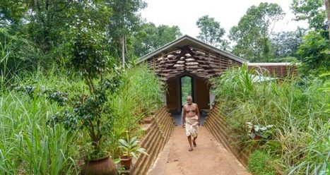 [inspiration] De la boue et des matériaux recyclés composent cette maison du Kerala (Inde) | Build Green, pour un habitat écologique | Scoop.it