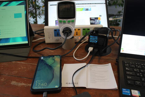 Mini review of JOYROOM PODIX 140W 5-port USB GaN charger with power meter function - CNX Software | Embedded Systems News | Scoop.it