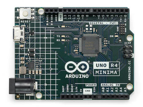 Arduino UNO Rev4 Minima, 32-bit microprocessor, Arm® Cortex®-M4, 12-bit DAC, CAN BUS, and OP AMP, 6-24V, SWD connector, HID support - Seeed Studio | Raspberry Pi | Scoop.it