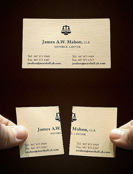 32 Creative And Unique Business Cards That Stand Out | Public Relations & Social Marketing Insight | Scoop.it