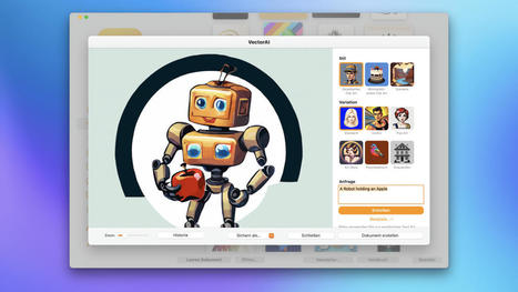 App erzeugt per KI Vektorgrafiken mit Logoist | heise online | Lernen mit iPad | Scoop.it