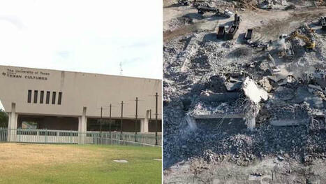 Reduced to rubble: New drone footage captures the little left of the ITC building in downtown San Antonio | Remotely Piloted Systems | Scoop.it