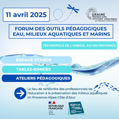 Forum des outils pédagogiques 2025 : eau, milieux aquatiques et marins | Boîte à outils numériques | Scoop.it