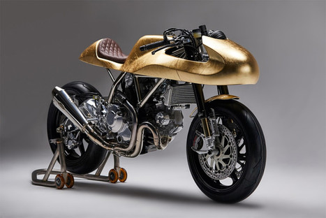 This Golden Ducati Scrambler Is an Absolute Work of Art | Ductalk: What's Up In The World Of Ducati | Scoop.it