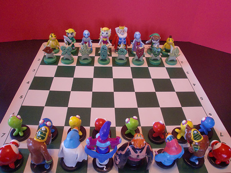 Zelda Chess Set: A Link to the Board Game | All Geeks | Scoop.it