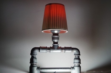 Plumber lamps | Recyclart | 1001 Light ideas ! | Scoop.it