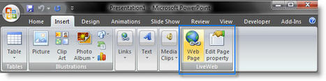 Como insertar unha animación flash ou unha páxina web en powerpoint | TIC & Educación | Scoop.it