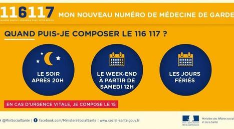 Médecins de garde. Lancement du numéro unique 116 117 dans 3 régions | Les news du GCS e-santé PdL | Scoop.it