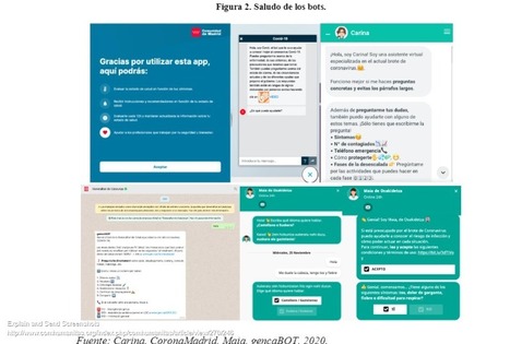 Chatbot como herramienta comunicativa durante la crisis sanitaria COVID-19 en España | Gema Bonales, Nuria Pradilla, Eva Martínez | Comunicación en la era digital | Scoop.it
